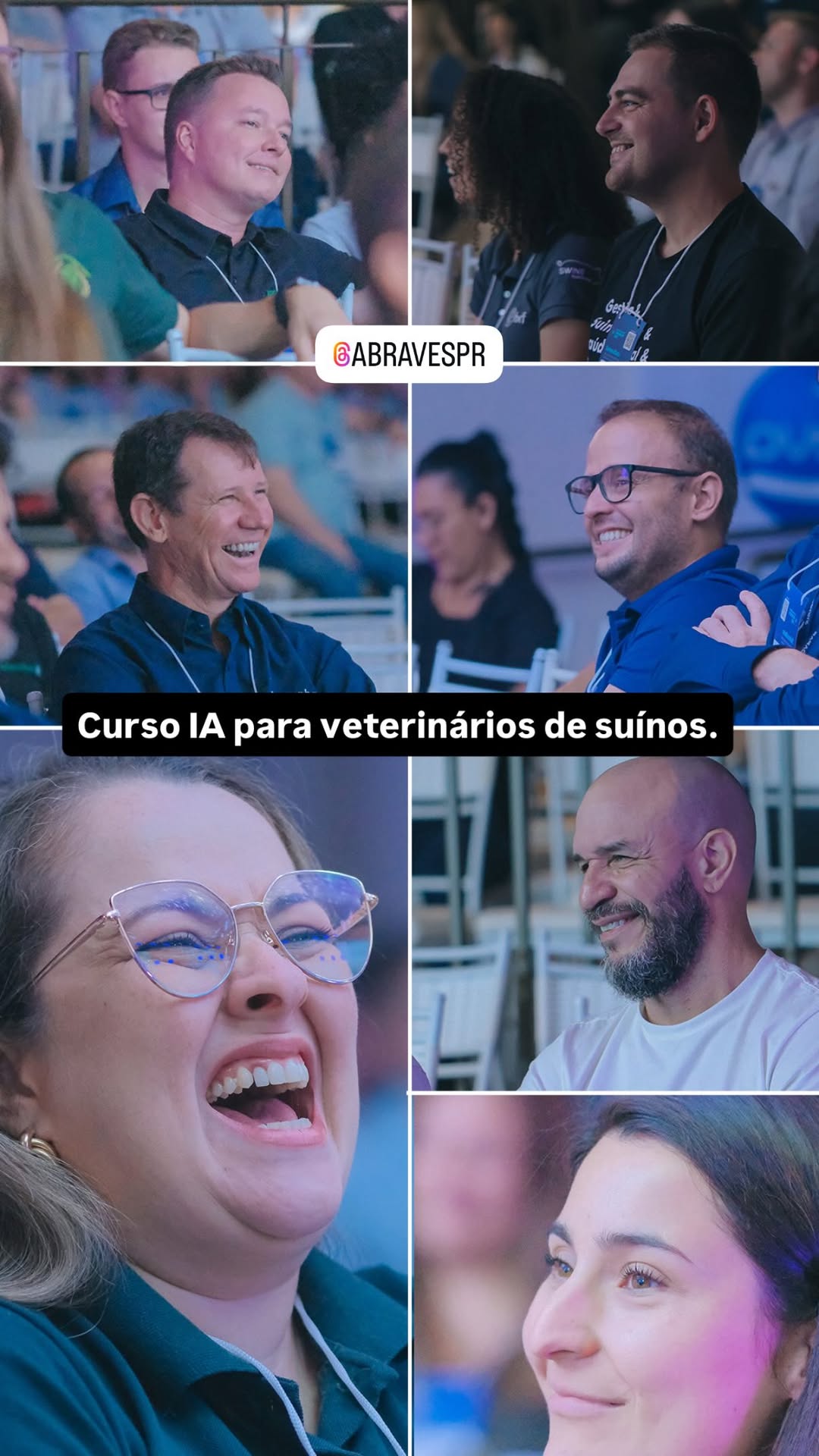 Ricardo Cavallini durante palestra para ABRAVES