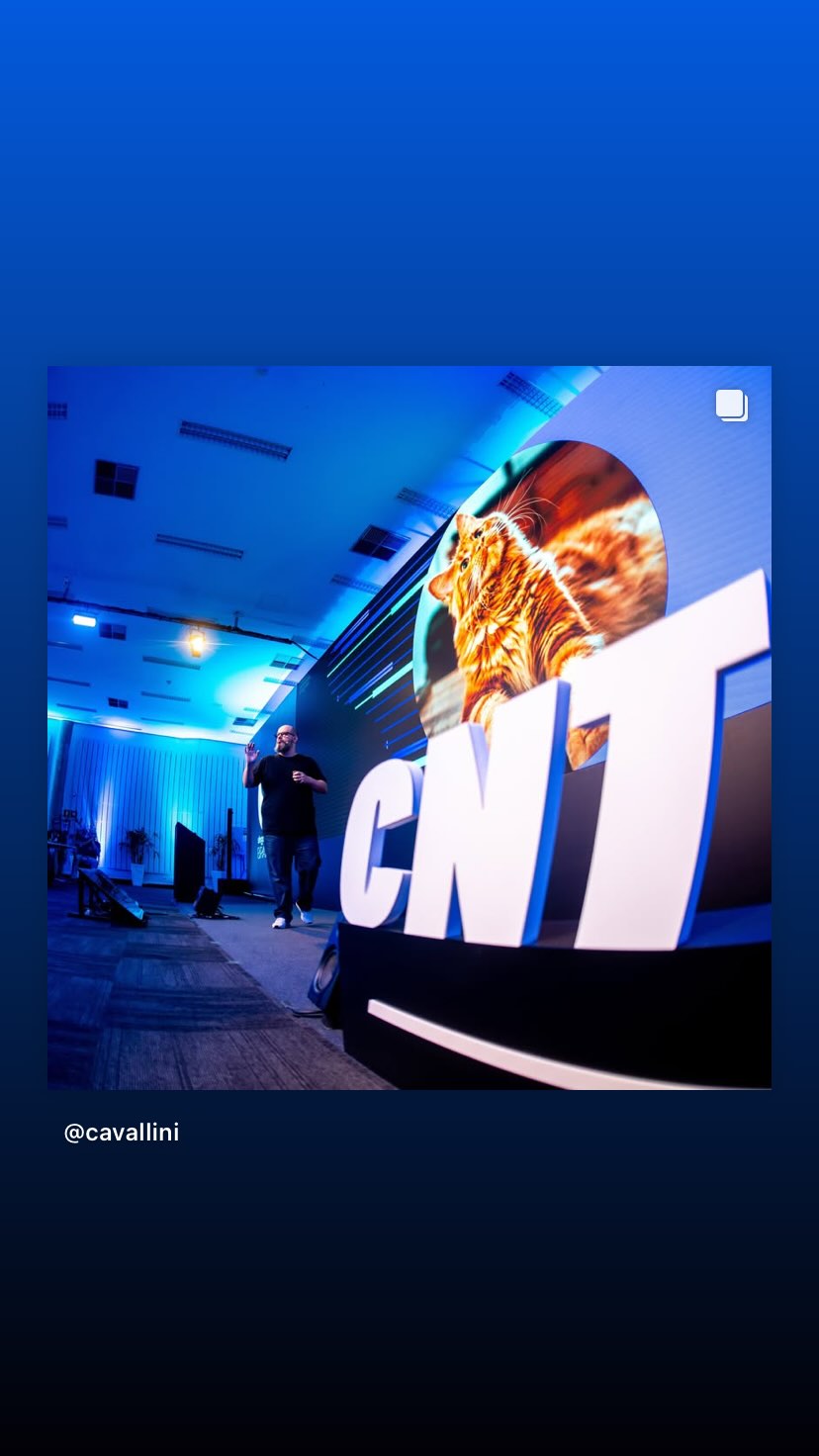 Ricardo Cavallini durante palestra para CNT