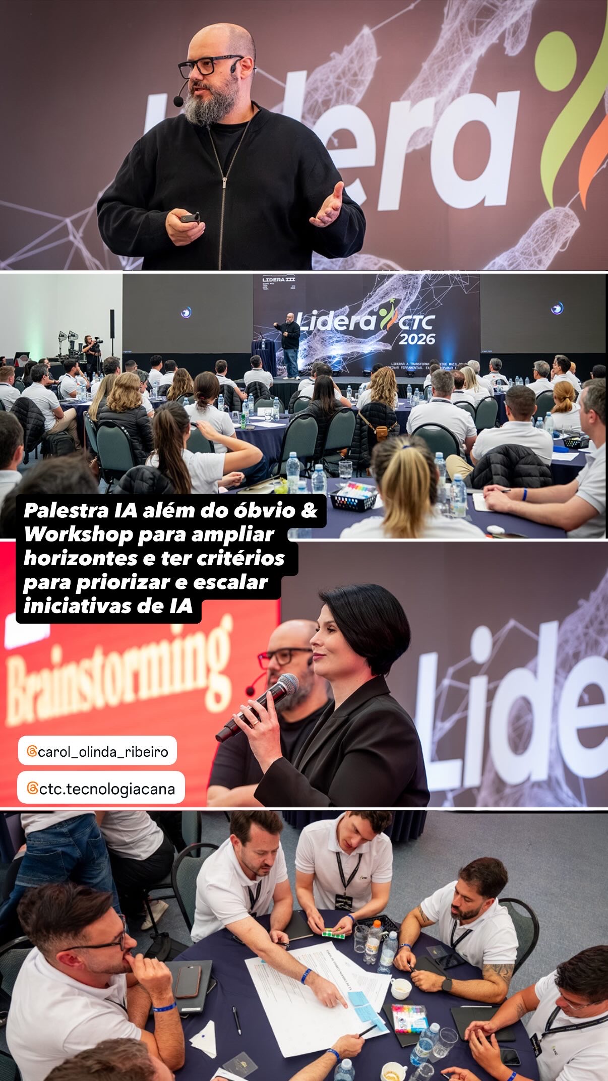 Ricardo Cavallini durante palestra para CTC – Centro de Tecnologia Canavieira
