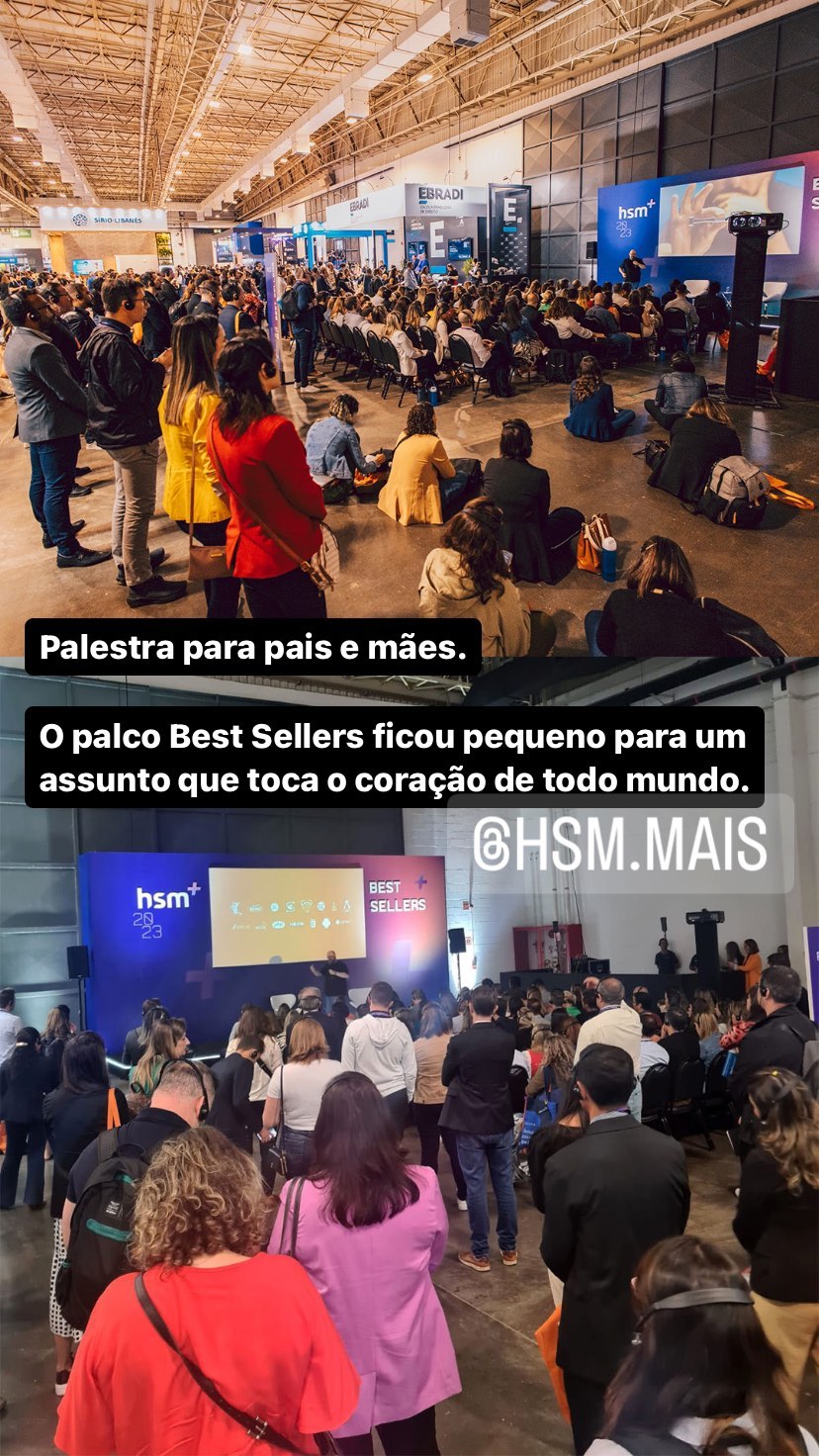 Ricardo Cavallini durante palestra no evento HSM Mais