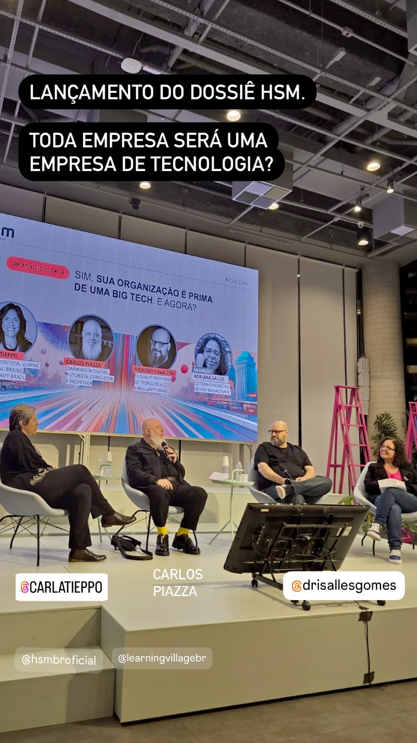 Ricardo Cavallini durante palestra para HSM