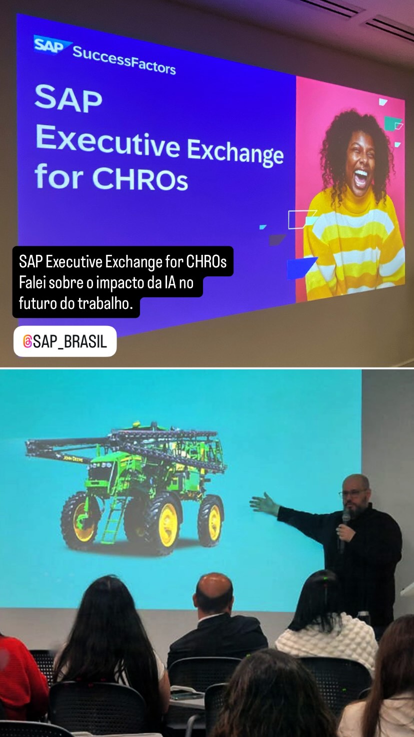Ricardo Cavallini durante palestra para SAP