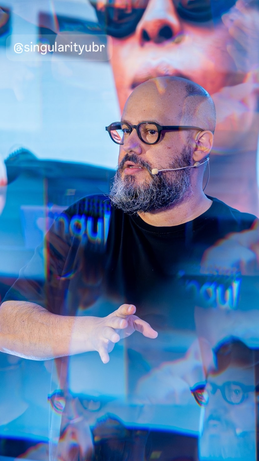 Ricardo Cavallini durante palestra no evento Singularity University Executive Program 02