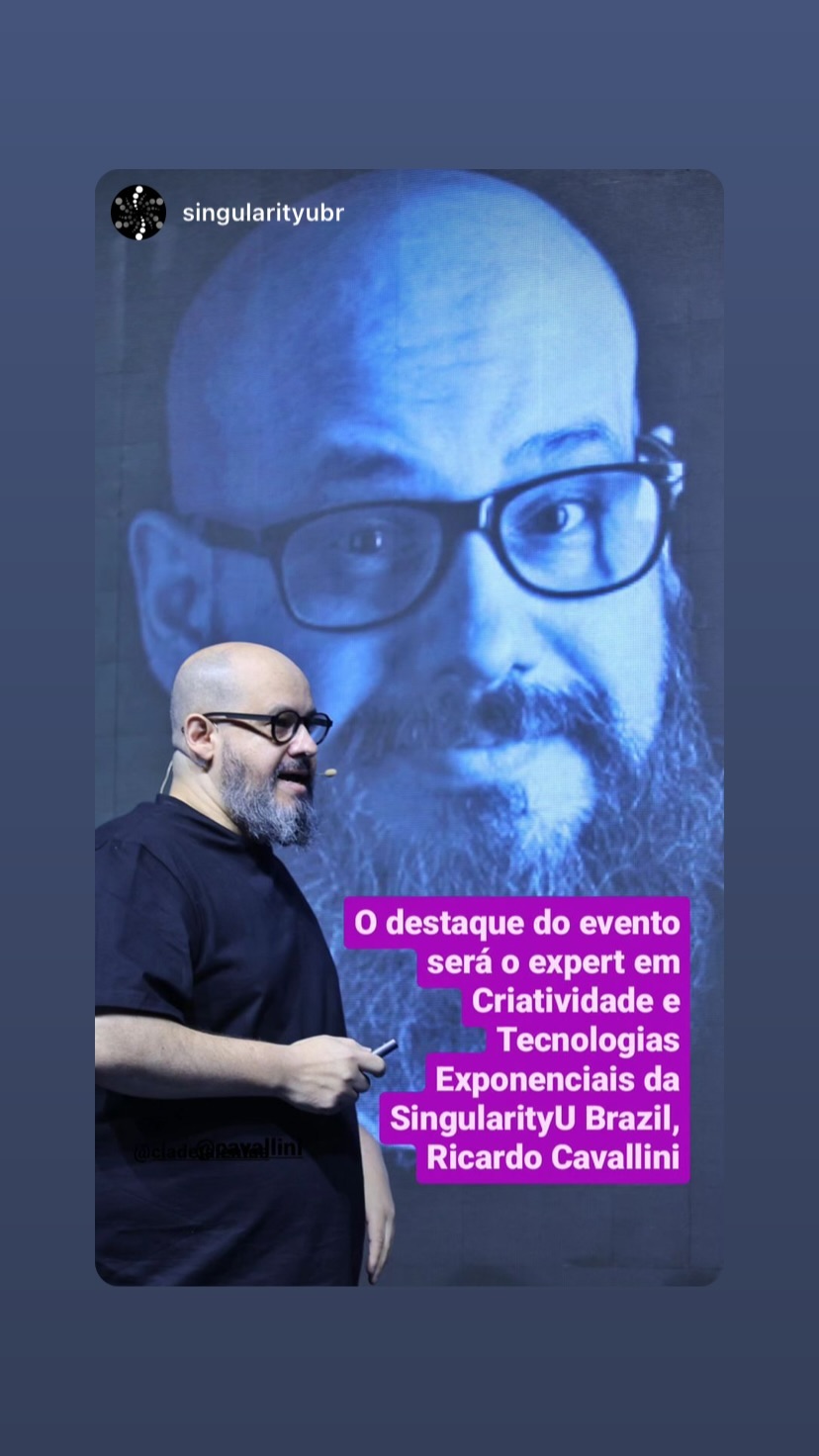 Ricardo Cavallini durante palestra no evento Singularity University Executive Program 03