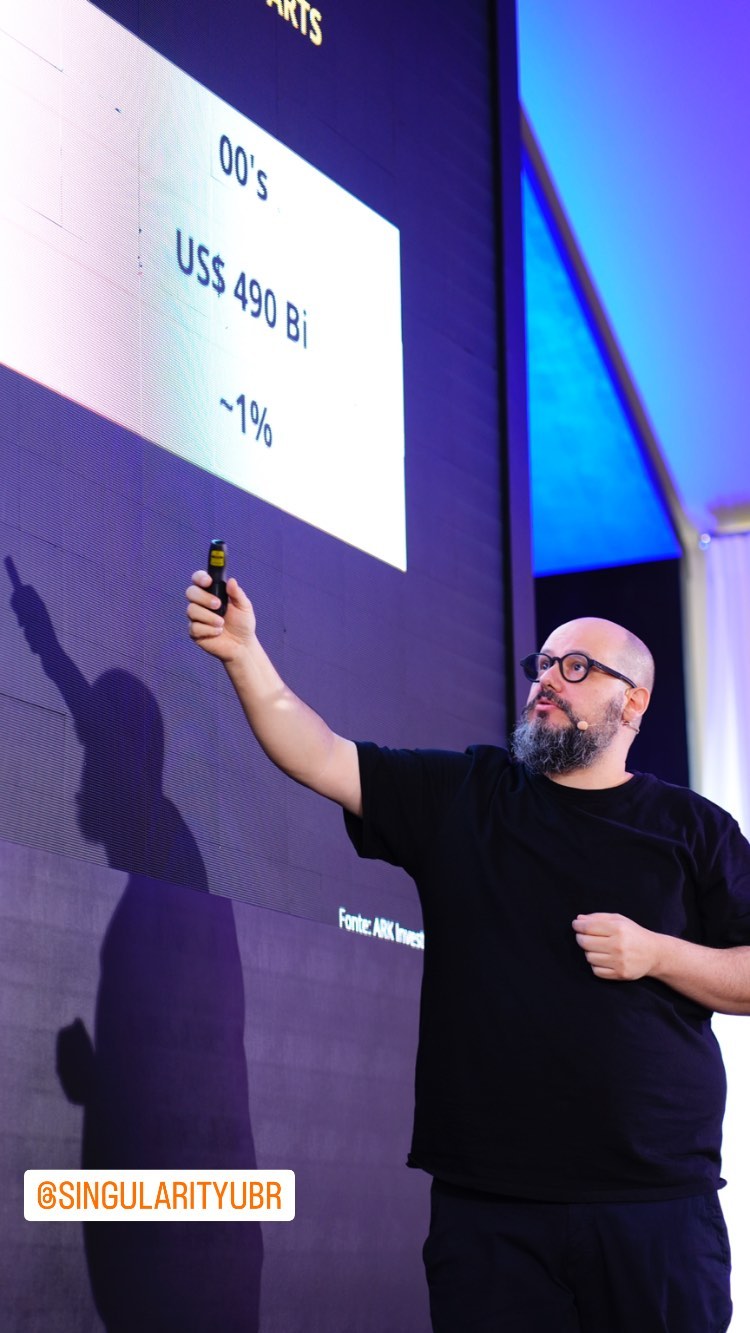 Ricardo Cavallini durante palestra no evento Singularity University Executive Program 06