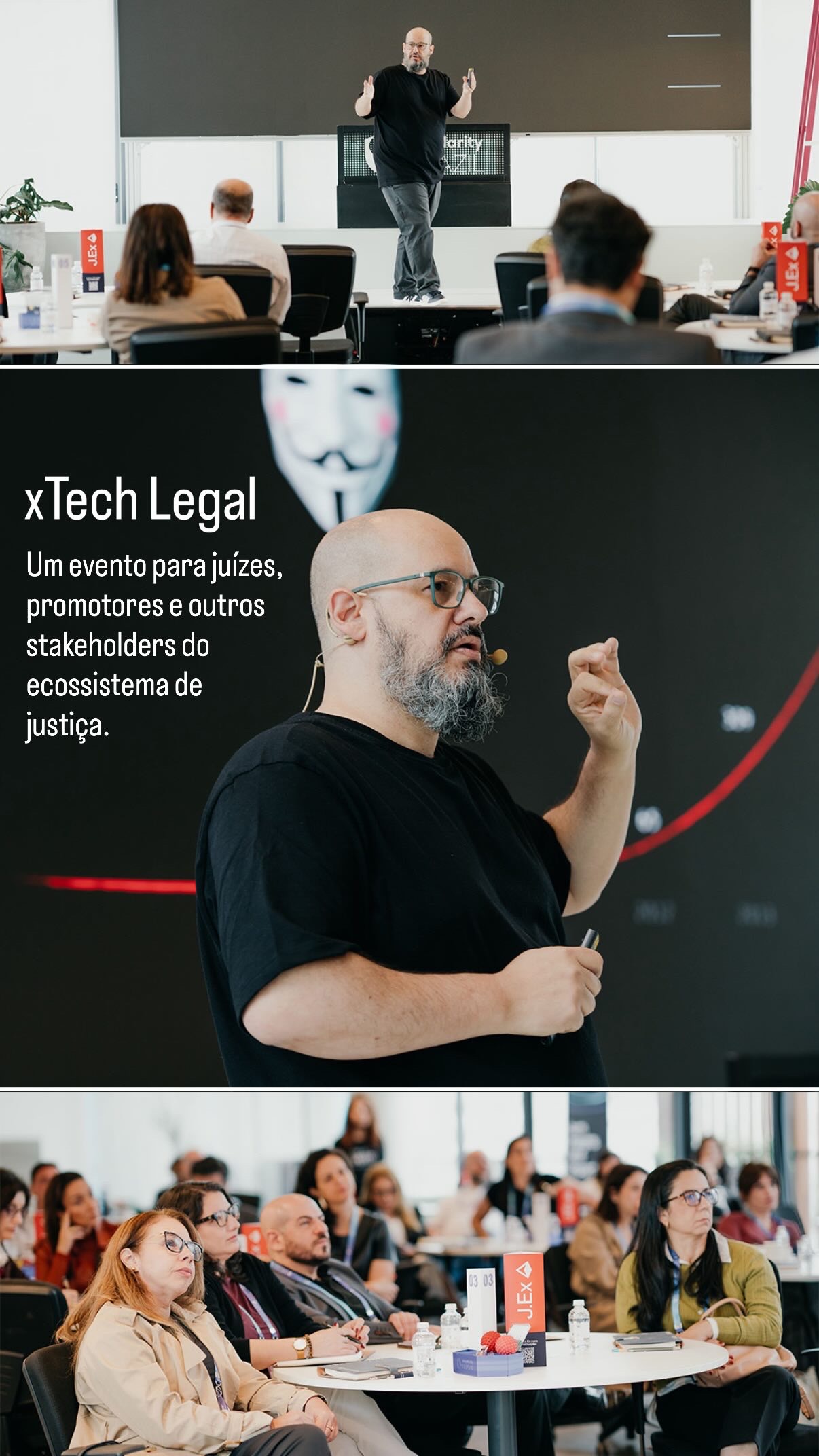 Ricardo Cavallini durante palestra no evento xTech Legal 13